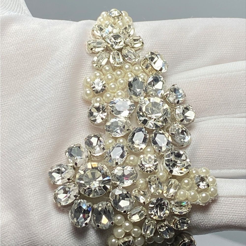 Jenny Packham Fiori Bracelet Crystal/pearl - Picture 8 of 10